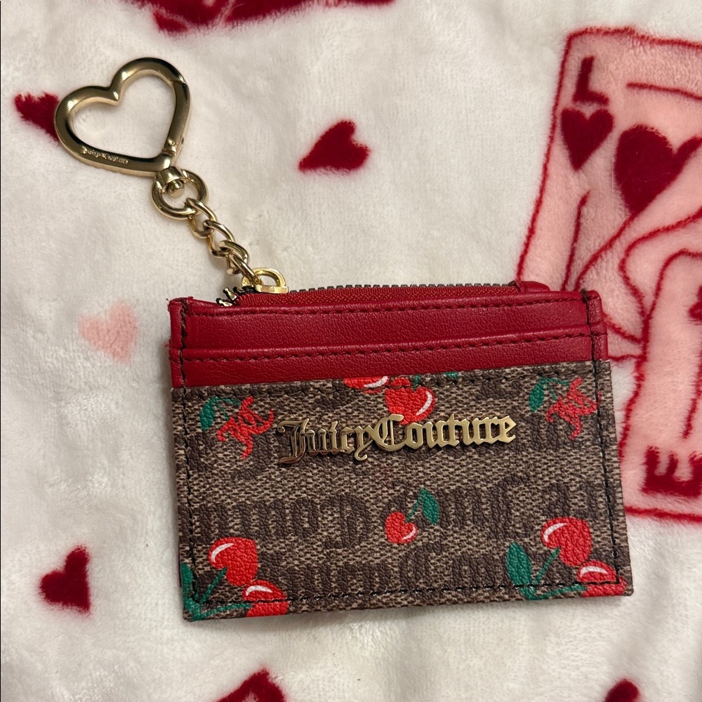 Juicy Couture cherry wallet